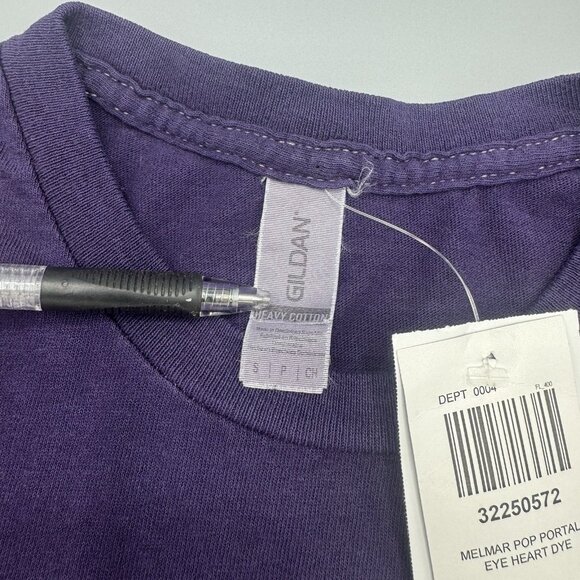 Melanie Martinez Eye Heart Oracle T-Shirt Purple Gildan SMALL New - Picture 6 of 7